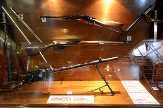 21 Original Swords And Guns ARA Presidente Sarmiento Museum Ship Across From Puerto Madero Buenos Aires
